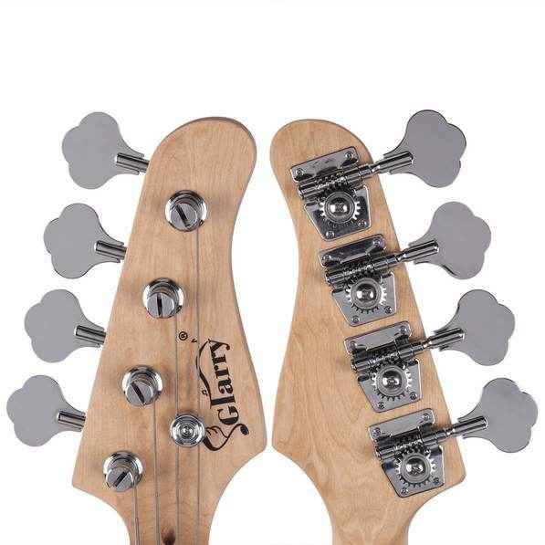 GP Guitar Bass Stereo Bag Strap Pick Cable Wrench Tool Blue