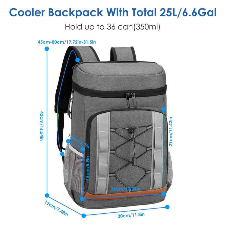 MLNshops 36 Can Insulated Cooler Backpack for Outdoor Fun