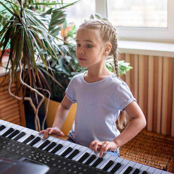 61 Key Keyboard Piano with Stand by MLNshops