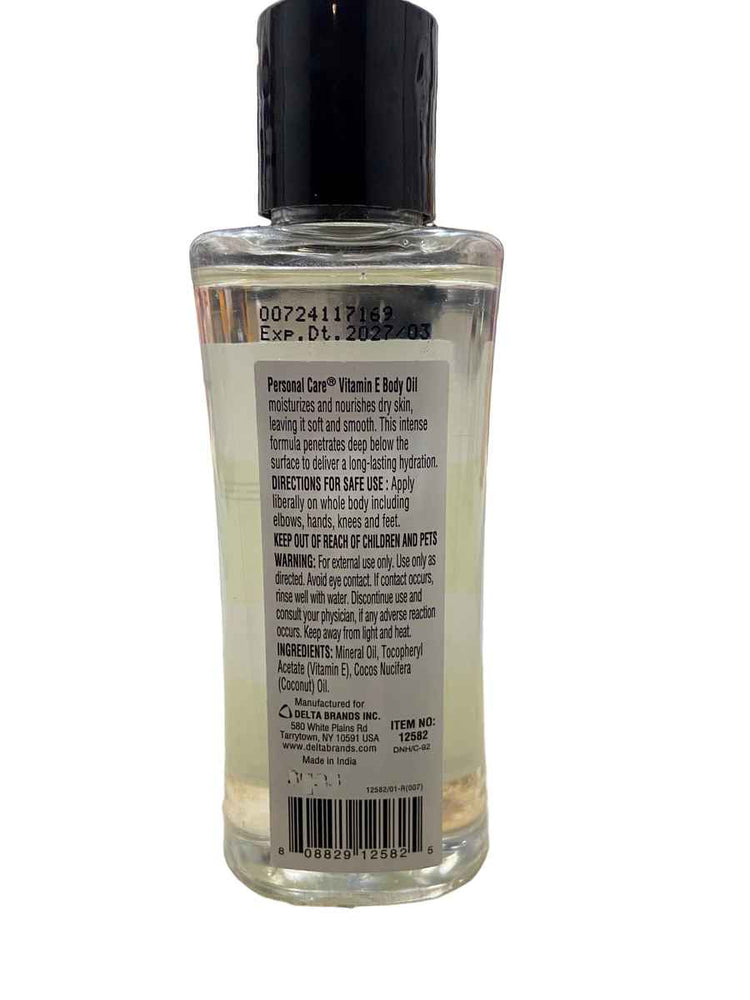 Skin Hydration Vitamin E Body Oil