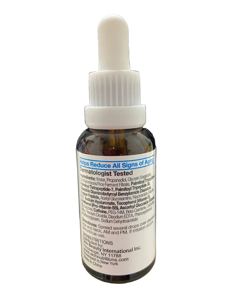 Skin Nutrition Anti-Aging Serum Botanicals - Multi-Peptide