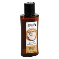 Personal Care Coconut Body Oil 4 oz. MLNshops