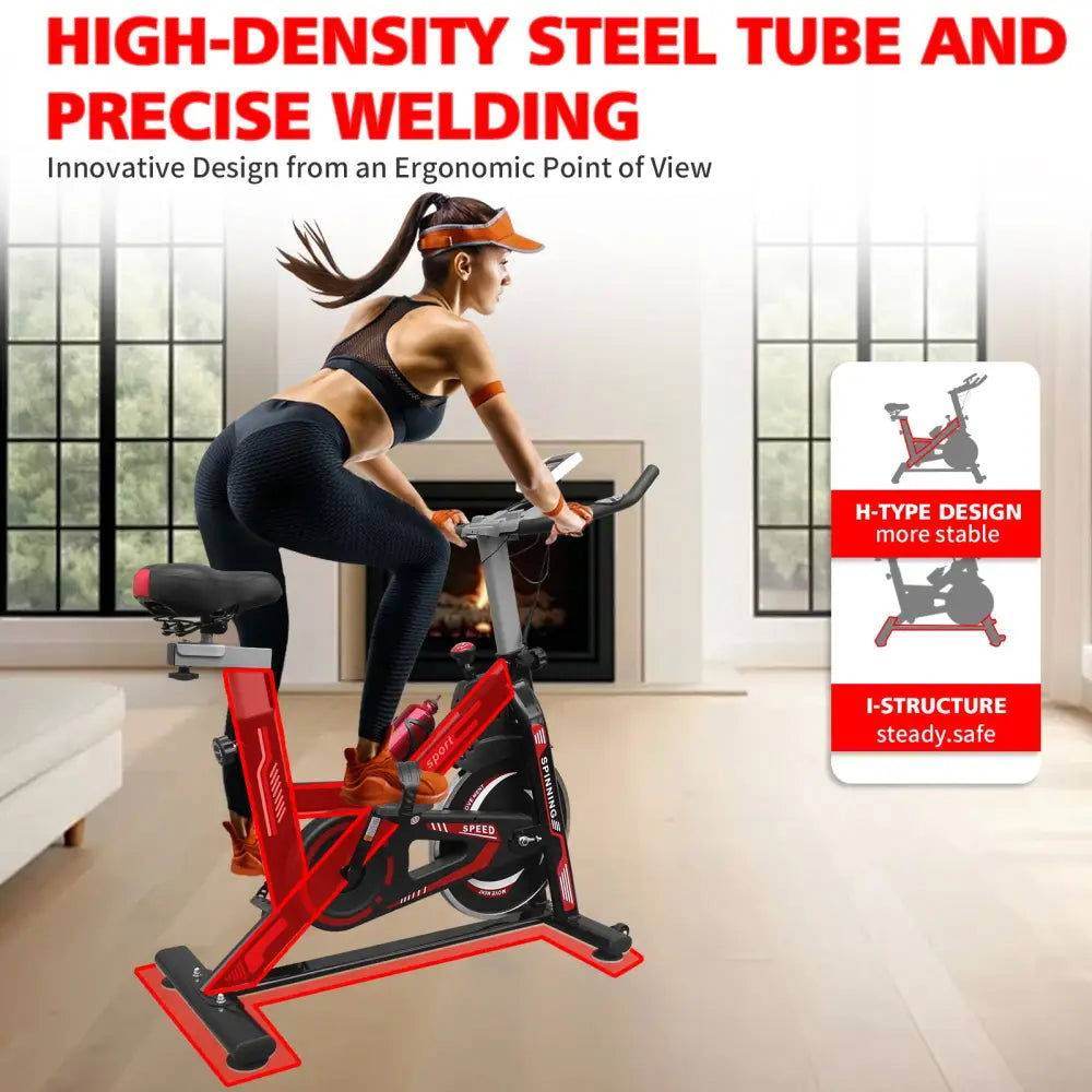 MLNshops Affordable Indoor Exercise Bike for Home Workout