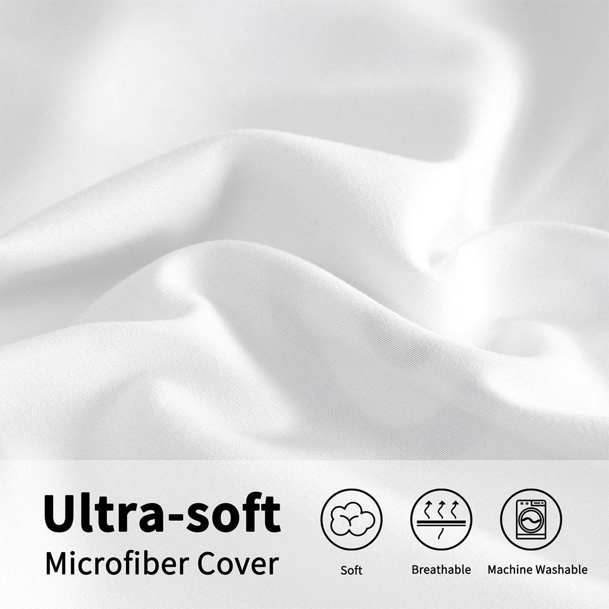 MLNSHOPS Angel Print Duvet Cover Queen Set