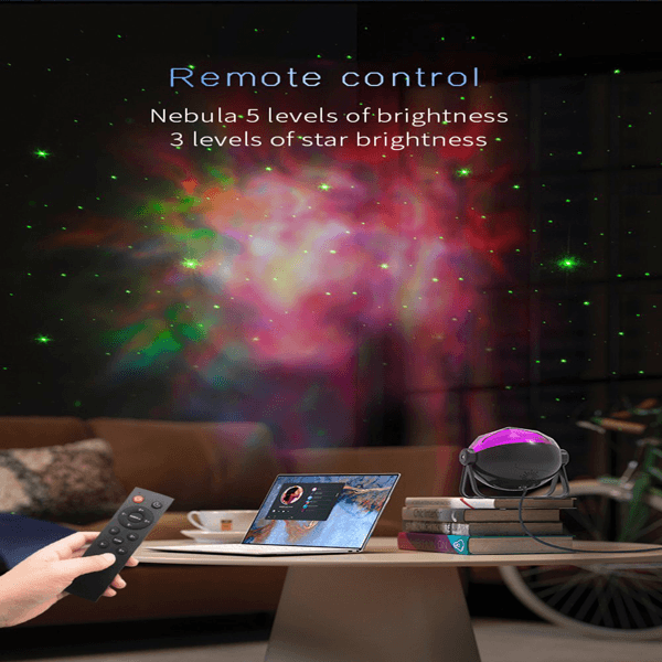 mlnshops Black Starry Sky galaxy projector lamp for bedroom