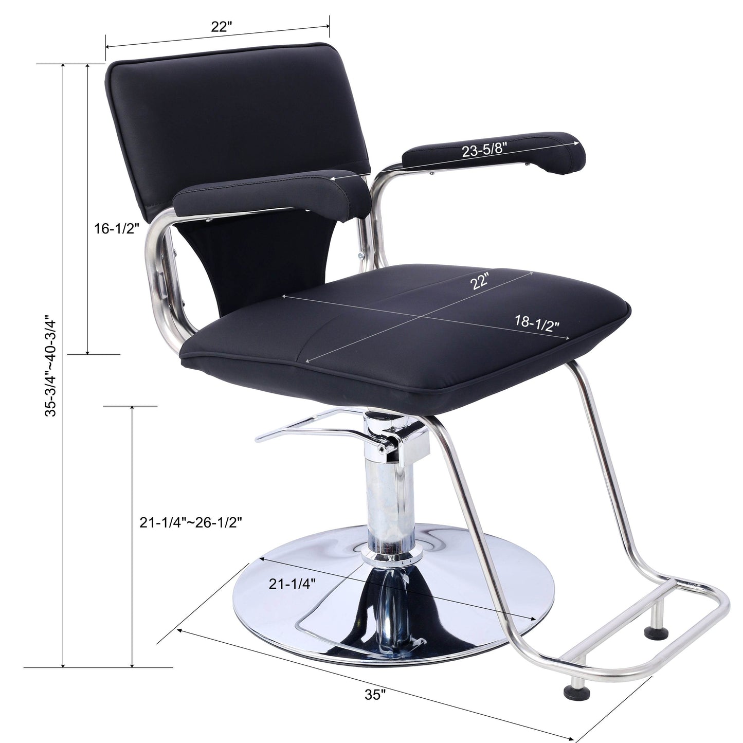 MLNshops Beauty Salon Chair for Hairstylist - Stylish & Comfortable