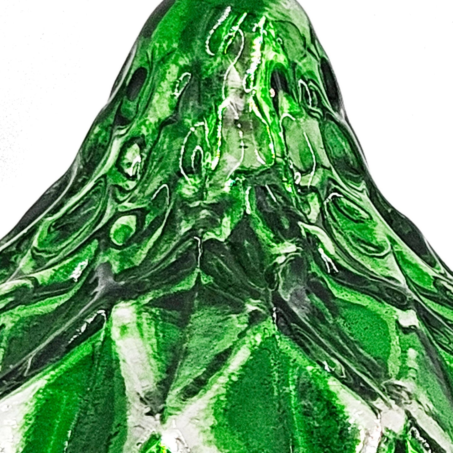 4.2x4.2x5.1' Christmas Ball Ornaments, Glass Decorative Hanging Ball Christmas Tree Ornaments for Holiday Party Decorations, Set of 4