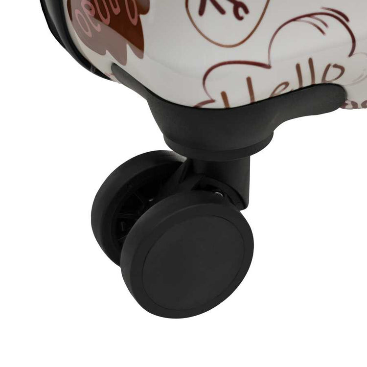 Luggage Set 3 Piece – Hardshell Suitcases with Spinner Wheels and TSA Lock, Lightweight Durable PC+ABS, Vibrant Glossy Expandable Design for Travel (20&