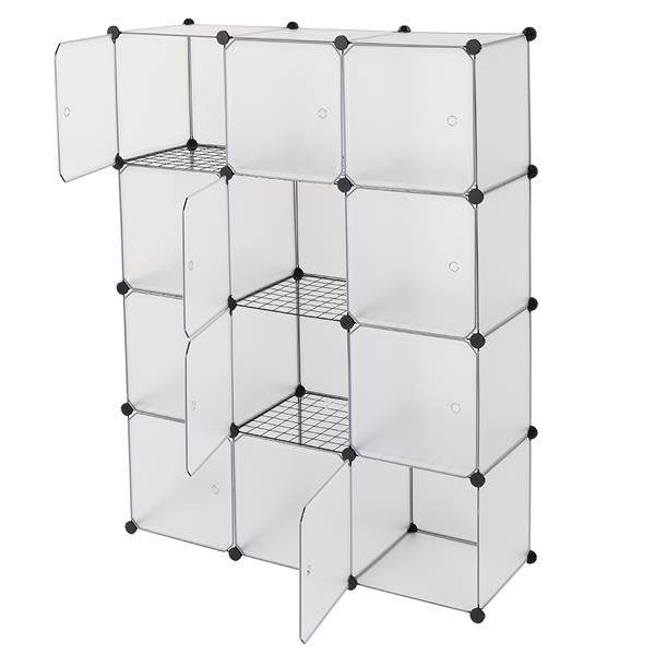 MLNshops Closet Storage Solutions: Clear Storage Shelf