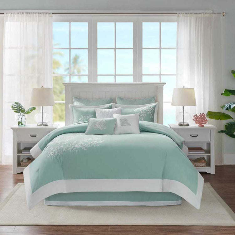 MLNshops luxury jacquard bedding king size comforter set