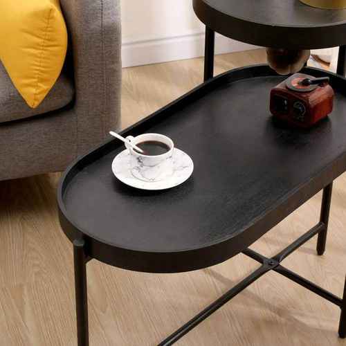 mlnshops 2-Tier Living Room Table for Stylish Spaces