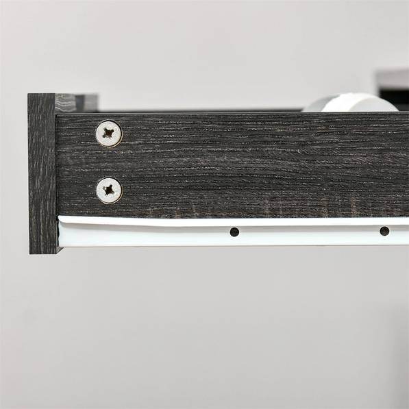 mlnshops Computer Desk with Drawer and Open Shelf