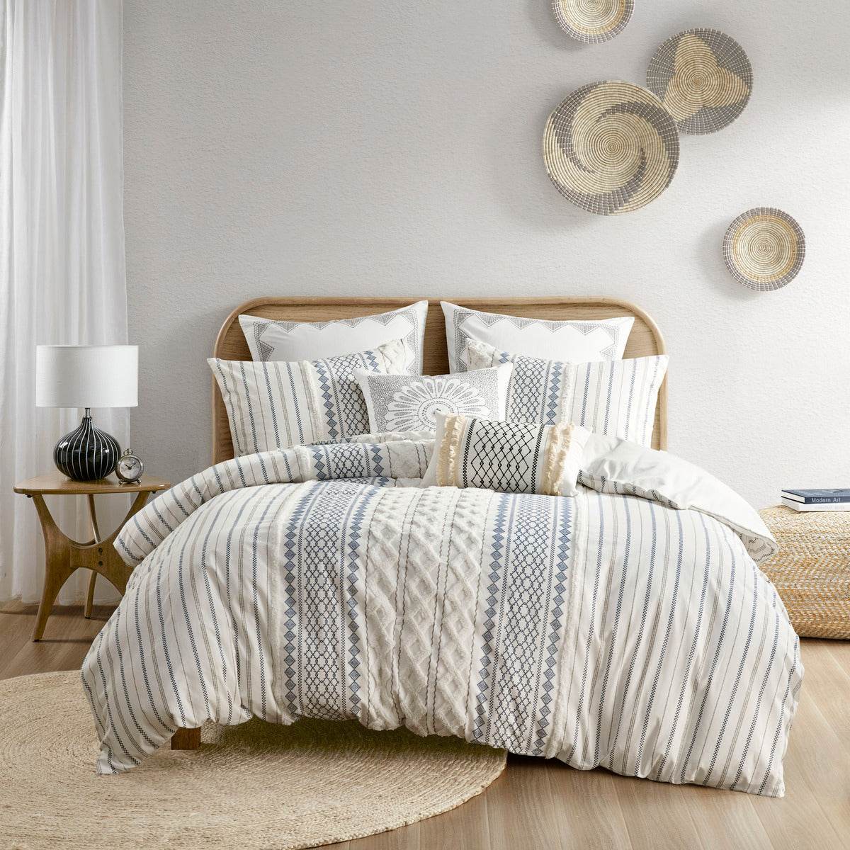 MLNshops Cotton Printed Duvet Cover Set for Cozy Bedrooms