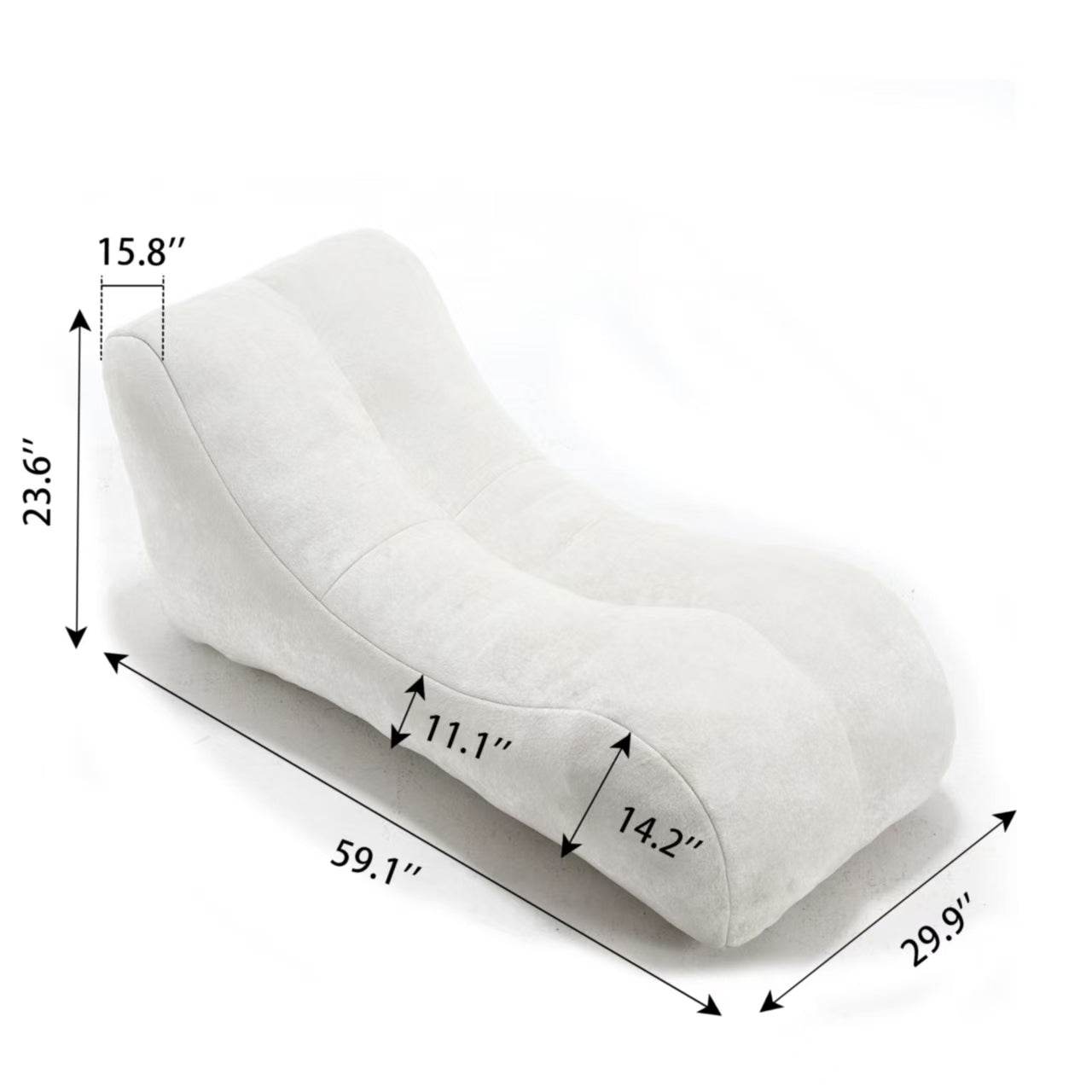 MLNshops Ergonomic Bean Bag Sofa Chair for Ultimate Comfort