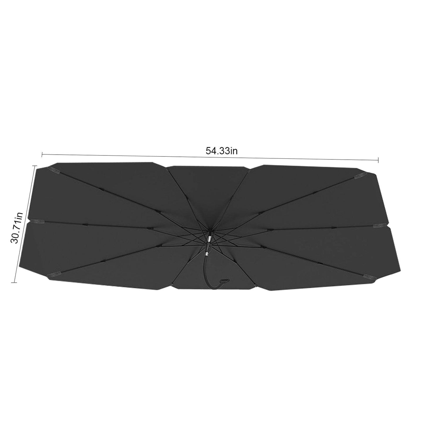 mlnshops Foldable Car Sun Shade Umbrella for UV Protection