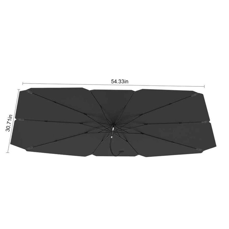 mlnshops Foldable Car Sun Shade Umbrella for UV Protection