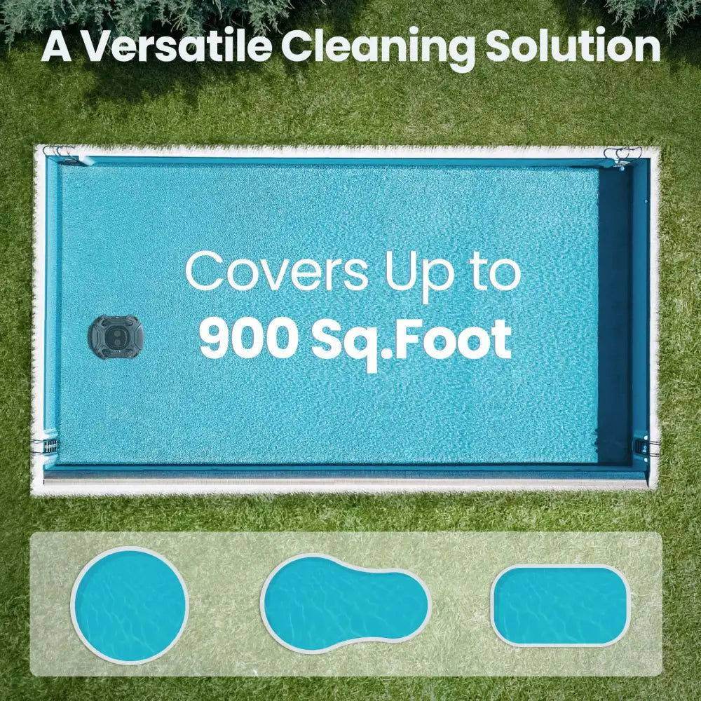 mlnshops Blue Robotic Pool Cleaner for Easy Cleaning
