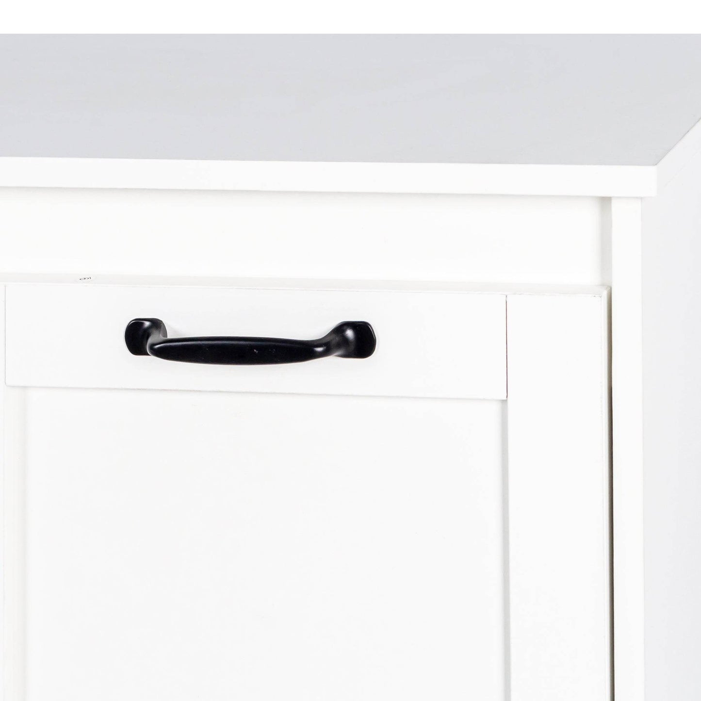 MLNshops Home Laundry Cabinet Organizer with Dual Hampers - MLNshops