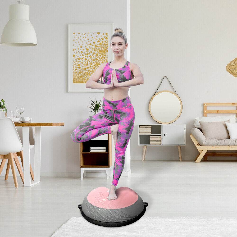 MLNshops Balance Ball Trainer for Home Gym with Resistance Bands