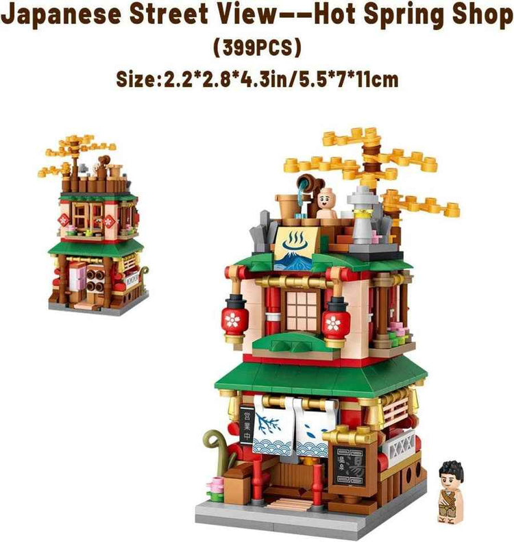 MLNshops Japan House Building Set - 1608 PCS Creative Toy