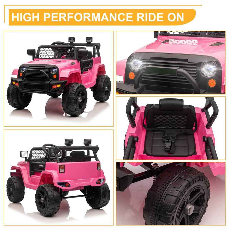 Kids Electric Jeep Ride On with Dual Drive by MLNshops