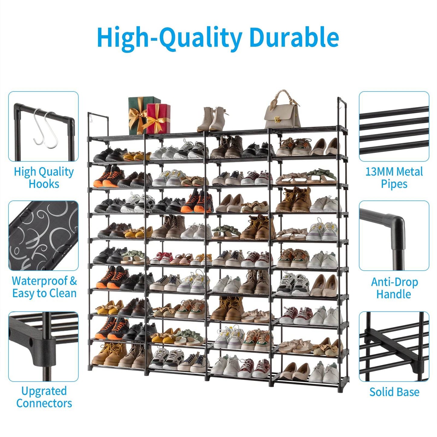 MLNshops Large Capacity Shoe Shelf for Organized Storage