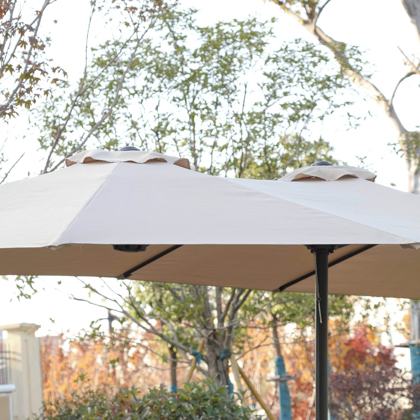 MLNshops Large Double Sided Patio Umbrella Outdoor Shade