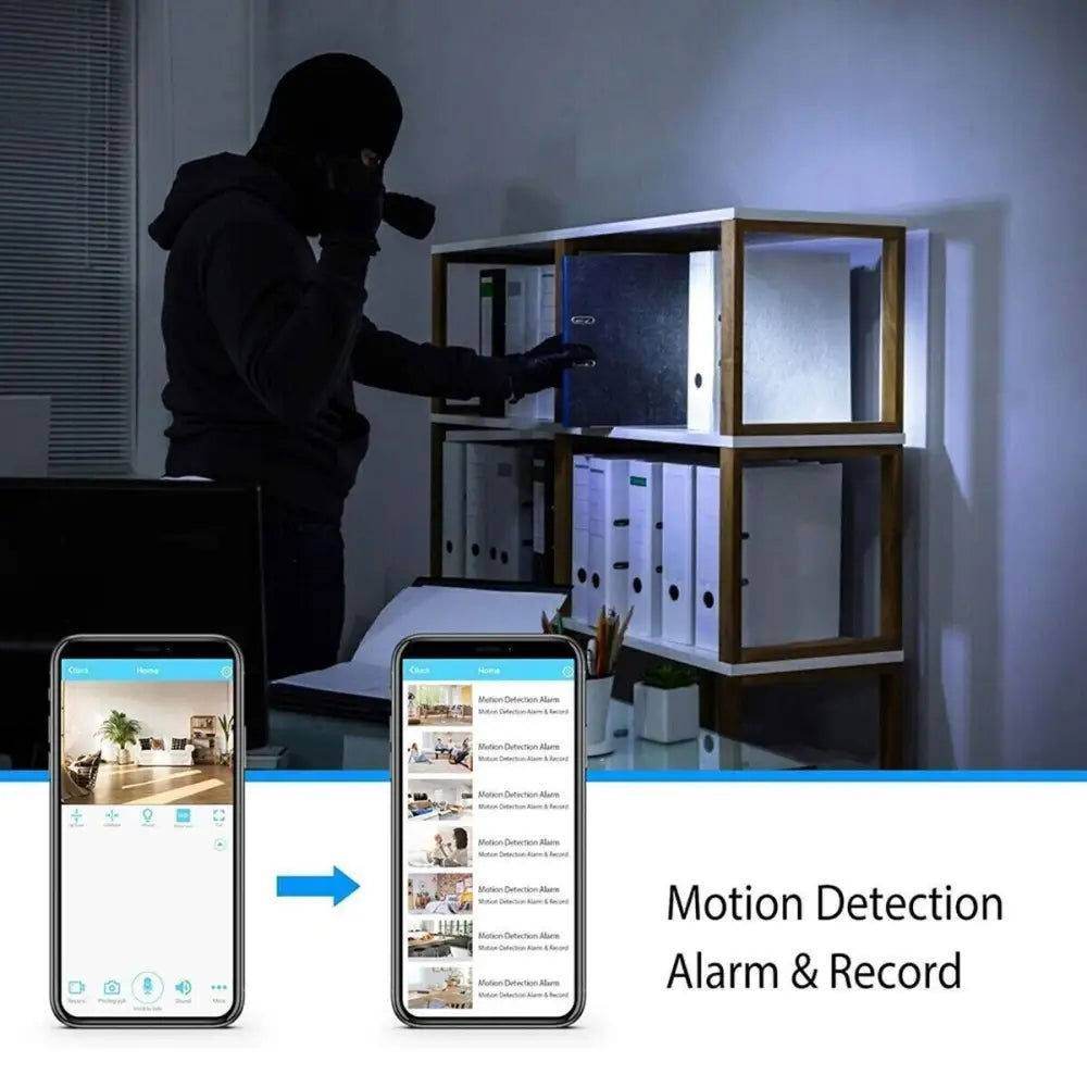 mlnshops Night Vision Surveillance Cam - Smallest Security Camera