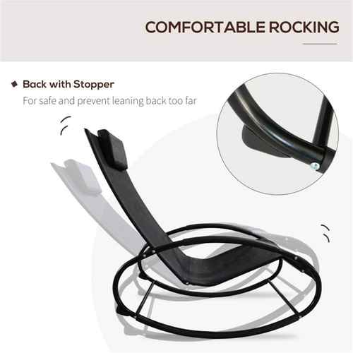 MLNshops Outdoor Rocking Chair for Relaxation