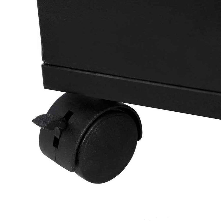 mlnshops Professional Hair Salon Cart with Lock & Wheels