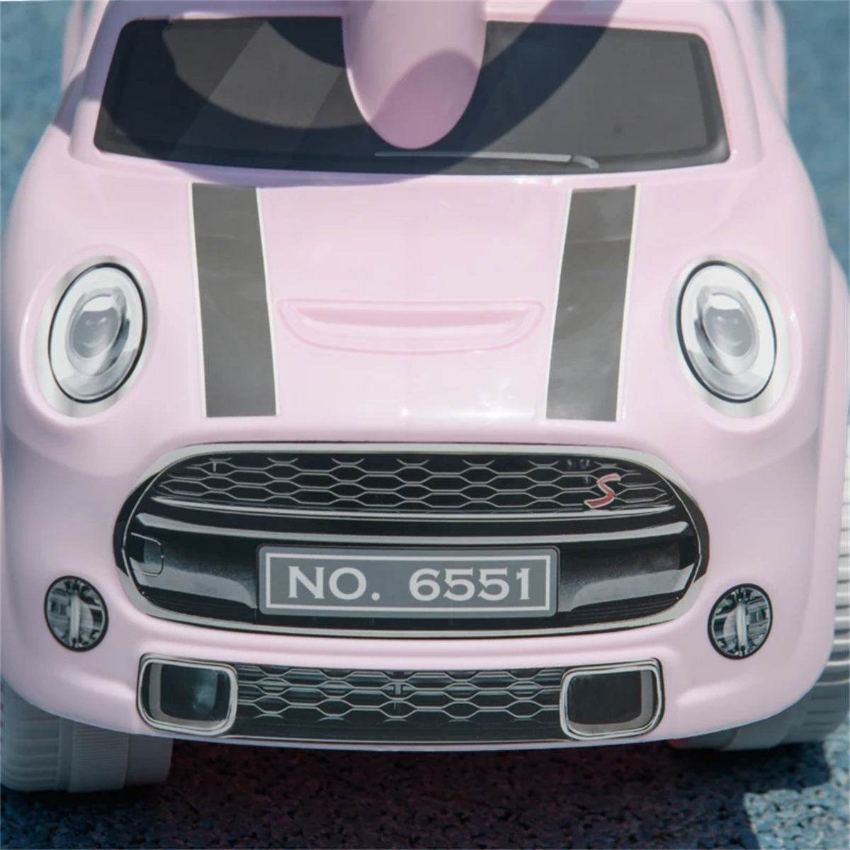 mlnshops Toddler Ride-On Car with Horn - Pink