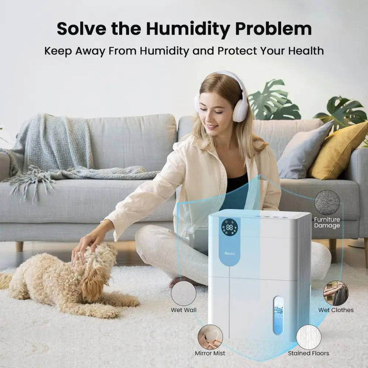 mlnshops Large Capacity Dehumidifier Basement