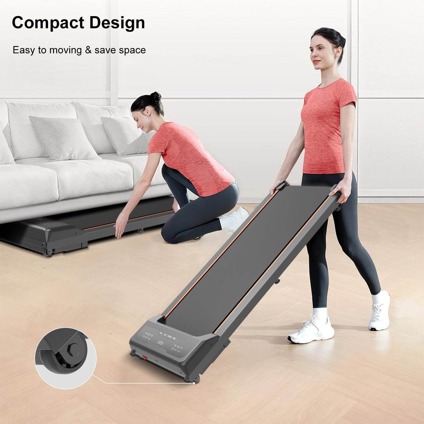 MLNshops Portable Walking Pad for Home Office Use