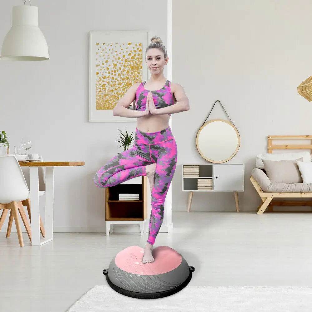 Half Balance Ball Yoga Fitness Ball for Home by mlnshops