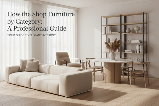 Shop Furniture by Category Online: A Simple Guide
