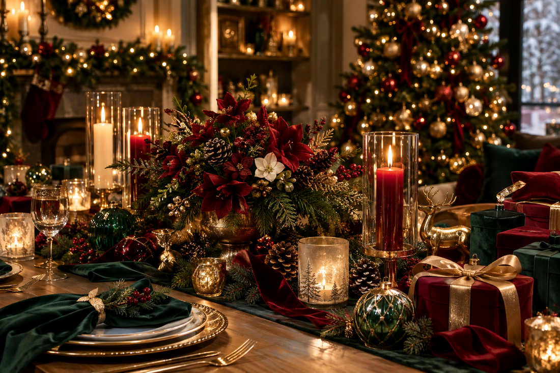 Christmas Holiday Decoration Party