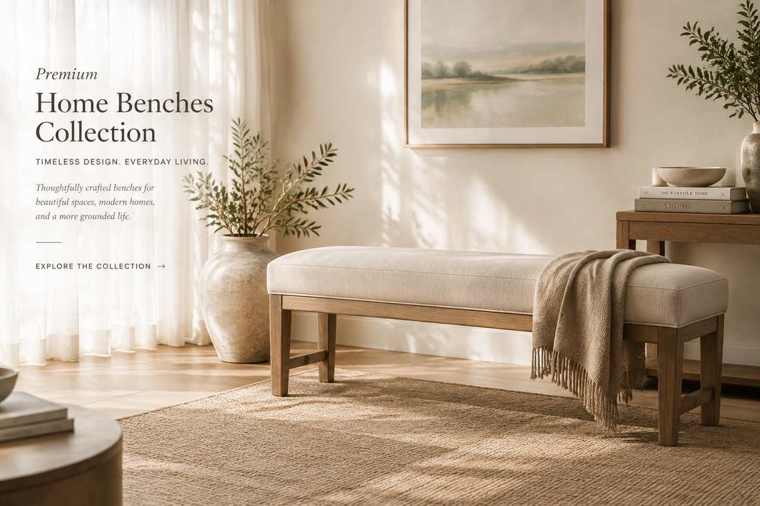 Home Benches for Living Room Decor
