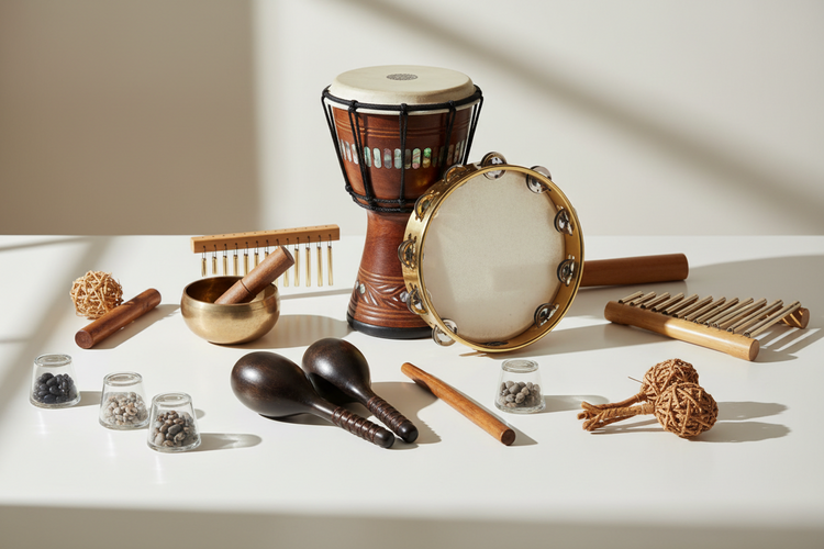 Instrumentos de percusión para principiantes