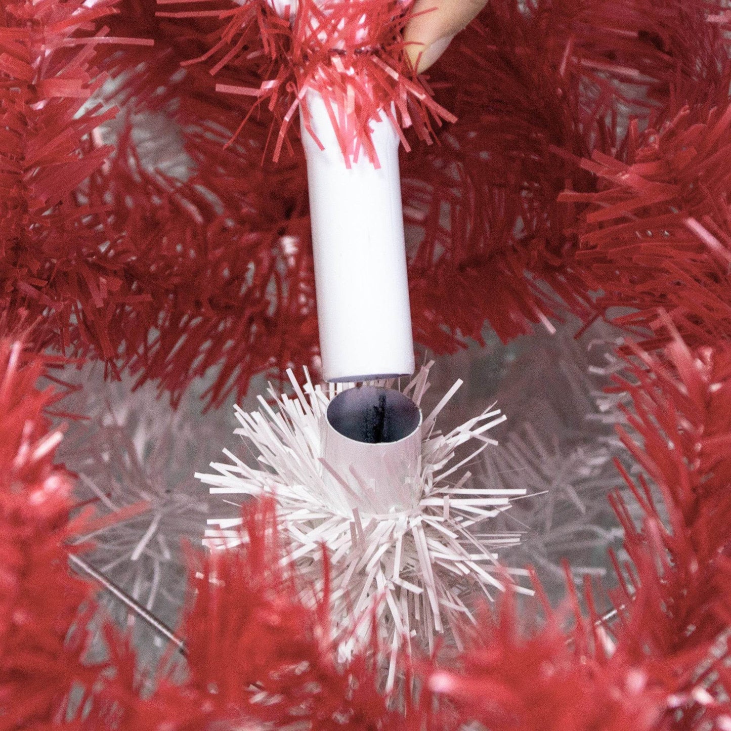 6FT Santa Hat Artificial Christmas Tree with LED Lights