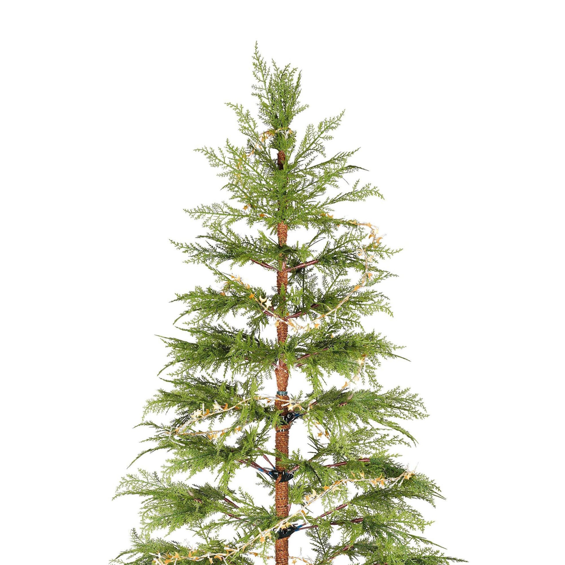 6ft Realistic LED Christmas Tree with Metal Stand - 612 Tips