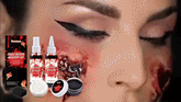 Halloween Fake Blood Makeup Set for Realistic Effects