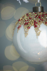 3.9 Inch Glass Christmas Ball Ornaments