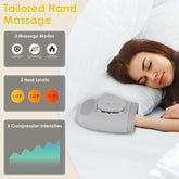 Cordless Hand Massager with 14 Airbags, 3 Massage Modes