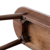 Close-up of a wooden product with a white background