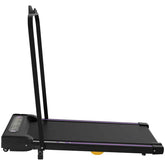 Close-up of the black treadmill&
