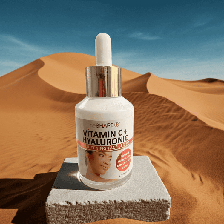 Vitamin C Hyaluronic Acid Serum Brightening Face