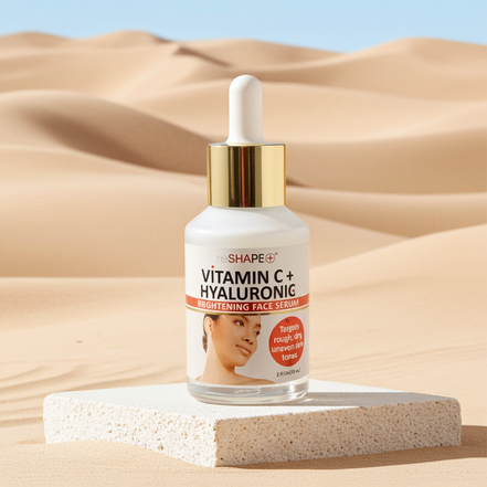 Vitamin C Hyaluronic Acid Serum Brightening Face