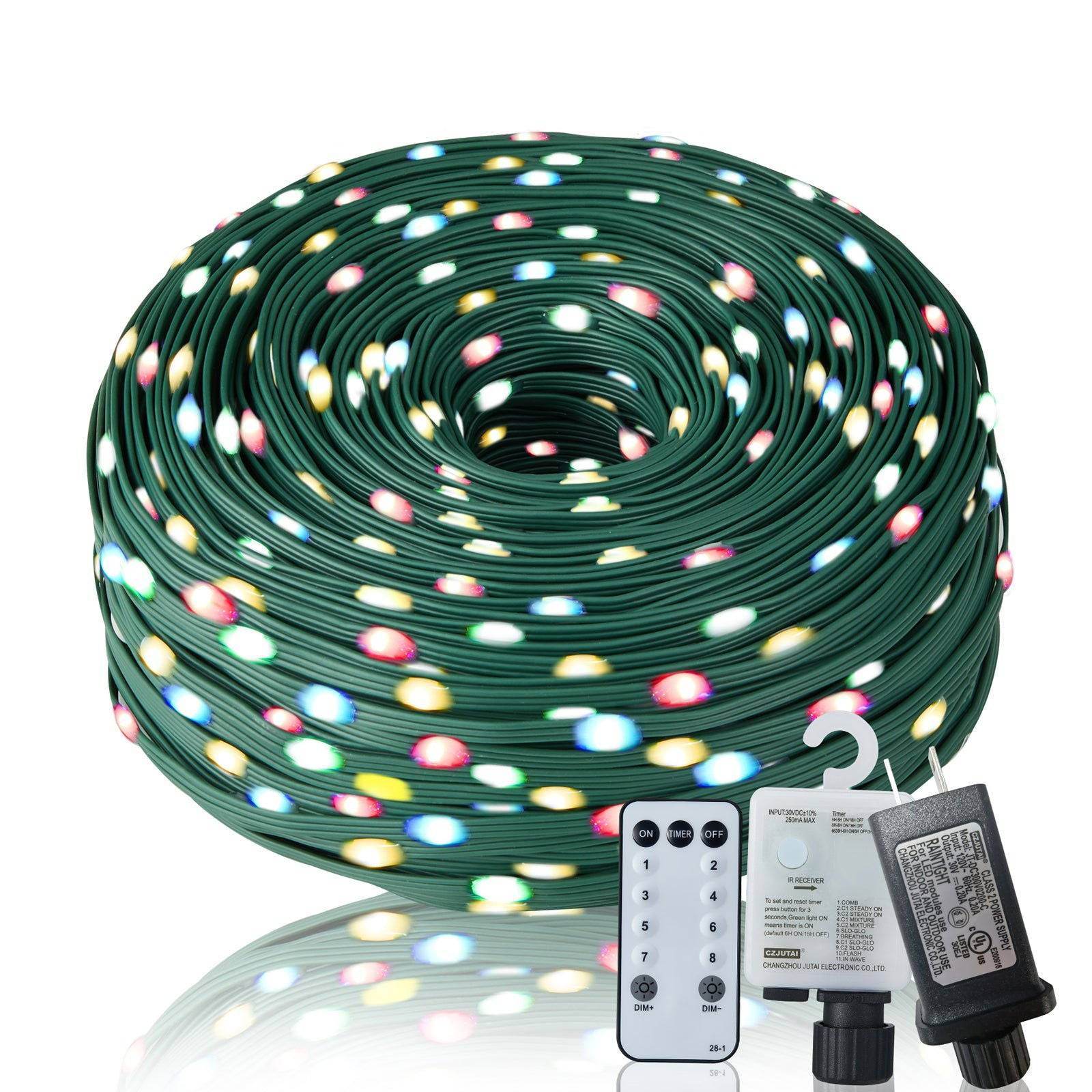 mlnshops 1000 LED Decorative Lights - Christmas Rope Lights multi colour
