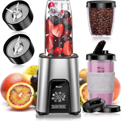 1000W Smoothie Blender for Shakes and Smoothies, 11 Pieces Personal Blender for Kitchen MLNshops]