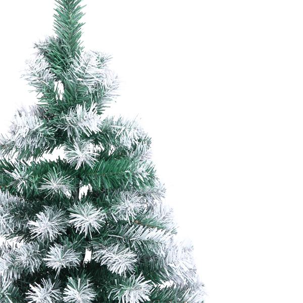 7FT Spray White PVC Christmas Tree 870 Branches MLNshops]